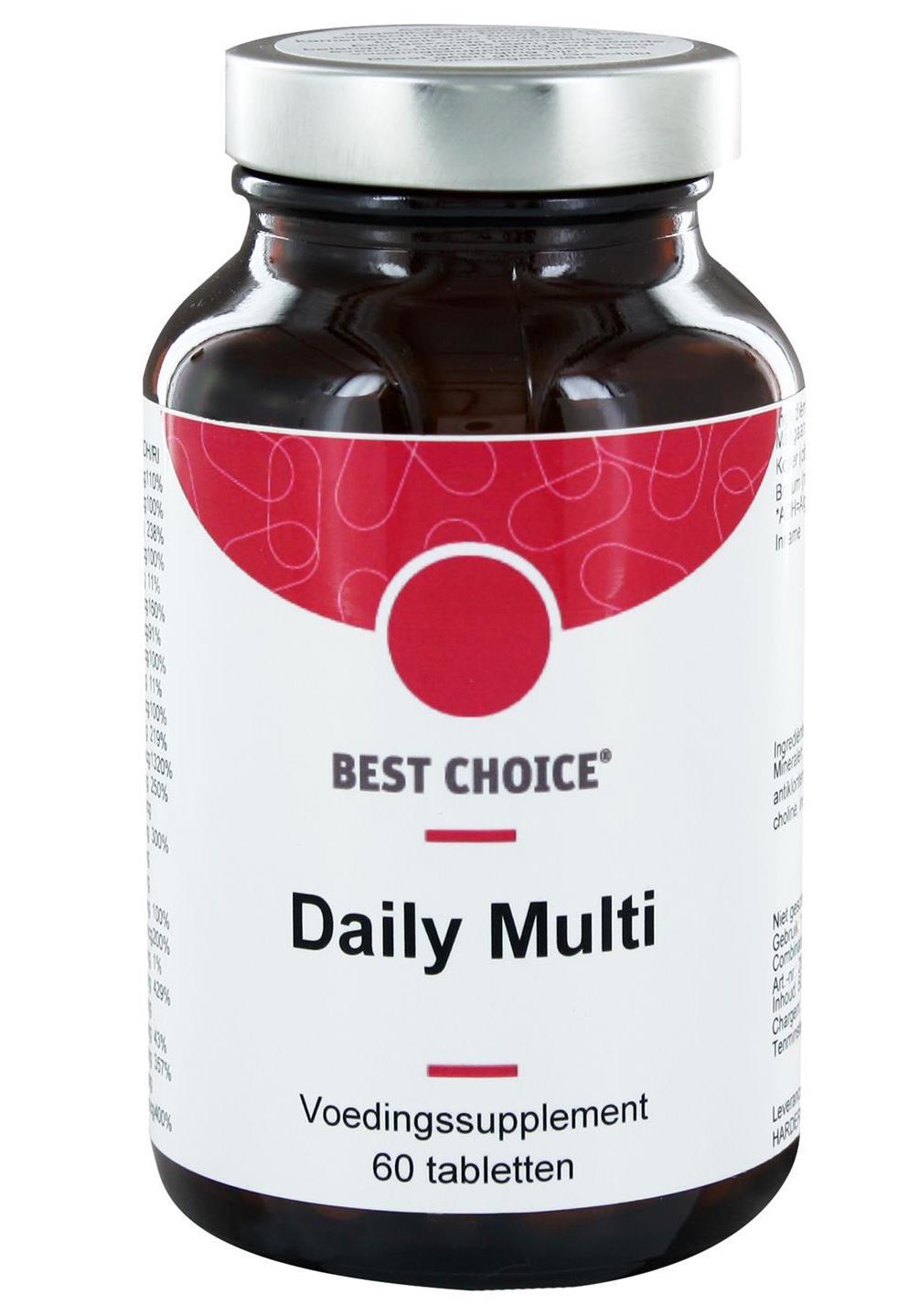 Best Choice Daily Multi Tabletten 60st