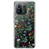 ERT GROUP mobiel telefoonhoesje voor Xiaomi MI 11 PRO Babaco patroon Flowers 042