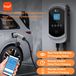 Feyree EV Charger 32A 7.6KW Elektrische Voertuig Autolader EVSE Wallbox 11KW 22KW 3 Fase Type2 Kabel IEC62196-2 Socket APP Controle