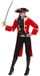 Widmann Elegant Piratenkapitein Dame In Rood Kostuum Vrouw