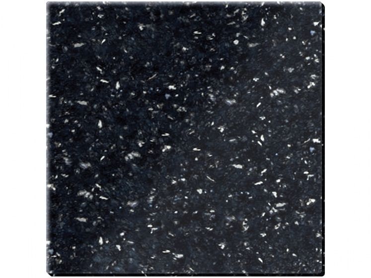Creative Tops Onderzetters 10 cm Graniet Zwart - 4 Stuks