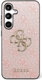 Guess CG MOBILE Guess Grote beschermhoes met klassiek 4G-logo voor Samsung Galaxy S25 FE (roze)