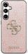 Guess CG MOBILE Guess Grote beschermhoes met klassiek 4G-logo voor Samsung Galaxy S25 FE (roze)