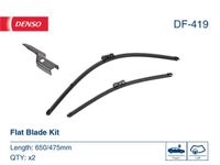 DENSO platte ruitenwisserset DF-419 (650/475mm, linksgestuurd)
