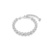 Swarovski Imber Armband Metaal Zilverkleurig Wit 20 cm