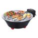 Melchioni BBQ1 Grill de contact Noir/Inox