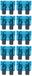 baytronic Standaard platte steekzekering autozekering (10 stuks 15 A blauw)