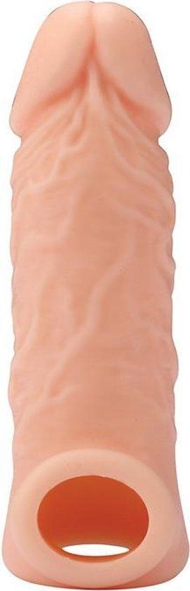 Dream Toys RealStuff rekbare penisvergroter 14 cm - Huidroze