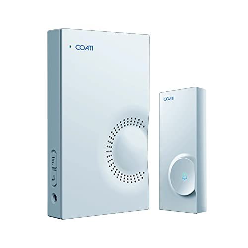 Coati Draagbare bel - 100 m - IP44 - Wit - AF151170