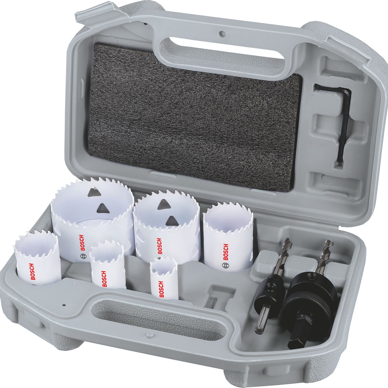 Bosch Accessoires Gatzaagset met schroefdraad voor meerdere materialen | 20; 25; 32; 38; 51; 64 x 40 mm - 2608594613