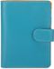 Mywalit Lederen portefeuille 14 cm - Dames - Staand formaat - lichtblauw