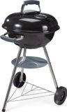 BBQ Collection Maxima BBQ Grill Style Kogelbarbecue met Deksel en Wielen Houtskool BBQ 45cm Zwart