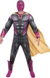 Rubie's Vision Deluxe Kostuum Avengers 2 - Verkleedkleding - Zwart - XL