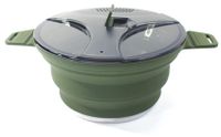 Poêle de cuisson en silicone pliable, idéale pour les activités de plein air et le camping