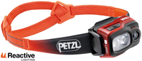 Petzl SWIFT RL Headlamp - 1100 Lumens - Black/Orange/White