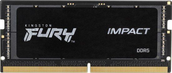 Kingston FURY Impact 16GB (2x8GB) DDR5 4800MHz SODIMM Laptop Memory