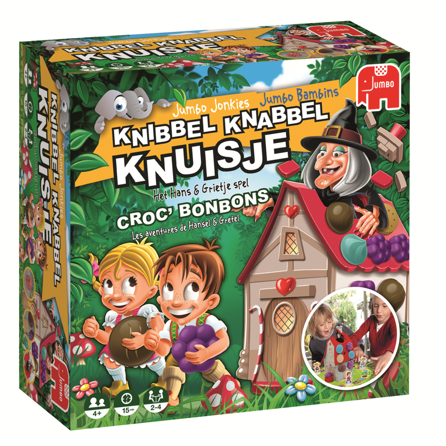 Jumbo Jumbo Knibbel Knabbel Knuisje - Bordspel voor kinderen vanaf 4 jaar
