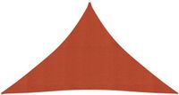 vidaXL Zonnezeil Terracotta HDPE 5x5x6 m