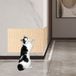 Ibenzoa® Protection de canapé pour chat - Protection anti-rayures autocollante pour canapés et meubles - Beige