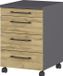 Germania Rolkast GW-Profi 2.0 Grafiet Grandson Eiken 42x49x61 cm