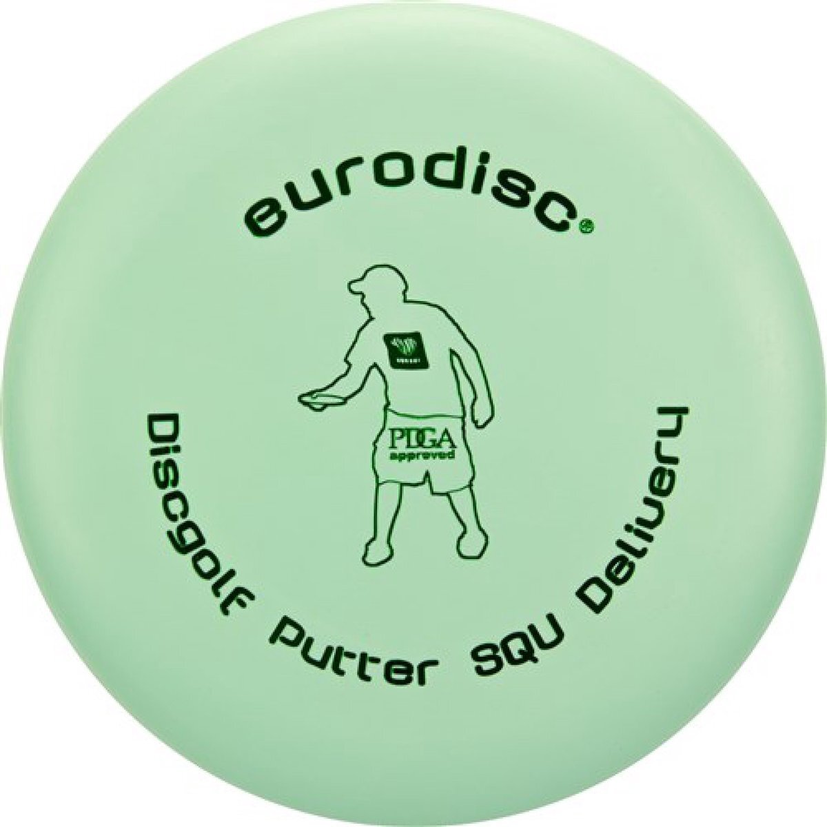 Eurodisc Discgolf Putter standaard Mintgroen