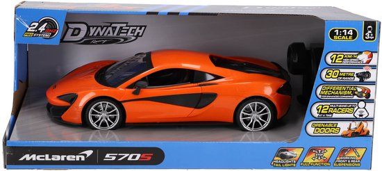 kool speed McLaren - Radiografisch bestuurbare auto - 1:14 – 2,4 GHz – 570S – oranje