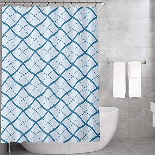 Bonamaison Digitaal Gedrukt Douchegordijn, 140x200cm - Waterdicht & Anti-schimmel