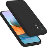 Cadorabo Hoesje geschikt voor Xiaomi RedMi NOTE 10 PRO in LIQUID ZWART