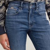G-Star 3301 Skinny Wmn Dames Jeans Medium Aged W25 x L30