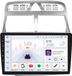 Peugeot Autoradio met Bluetooth, CarPlay, compatibel met Apple en Android, audiosysteem, navigatie, navigatiesysteem voor Peugeot 307 / 307CC / 307SW (2002–2013)