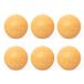 Spaas 6x Rustieke Balkaars 80 mm 24u, Zandkleur