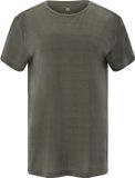 Athlecia Lizzy Funktionsshirt Olijf Groen Dames Polyester Korte Mouw