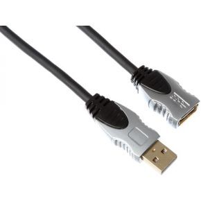 Velleman Usb Kabel 2.0 - A Plug Naar A Plug/ Professioneel / 2.5m - [PAC603T025C]