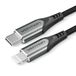 Vention TACHH mobiele telefoonkabel Grijs 2 m USB C Lightning