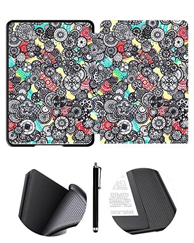 Étui Avec Poignée Pour Kindle Paperwhite 6" (5e/6e/7e Gen) - Cuir PU, Fonction Veille/réveil Automatique - Protection Légère