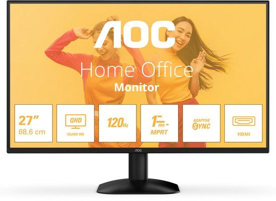 AOC Q27B35S3 - QHD Monitor - 27 inch - 120 Hz