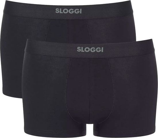 sloggi men EVER Ease Hipster 2P Heren Onderbroek - Zwart -