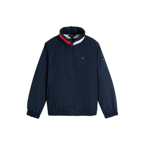 Tommy Hilfiger gewatteerde winterjas - donkerblauw