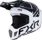 FXR Clutch Comp Motorcross helm - Wit/zwart - Maat S