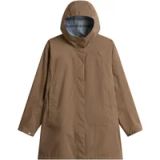 The North Face Voyage Rain 3L Hooded Parka Dames Brun