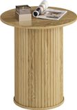 HOMCOM bijzettafel - Eikenhout