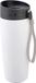 Merkloos / Sans marque Inspirion Gmbh RVS Thermosbeker - Koffie/thee reisbeker - Isoleerbeker - wit - 380 ml