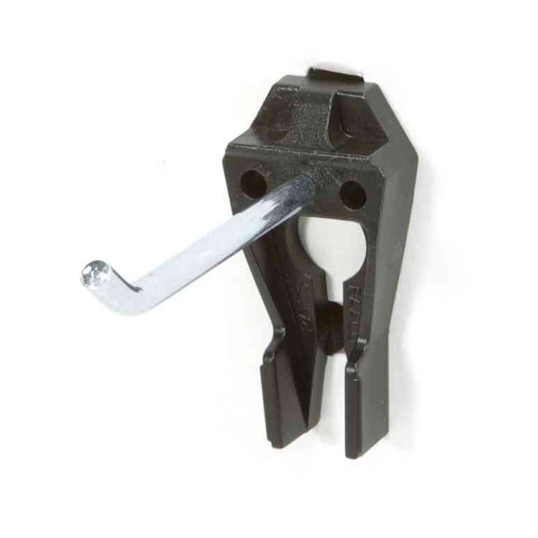 Raaco Clip 1-60 mm Single Hook - Zwart