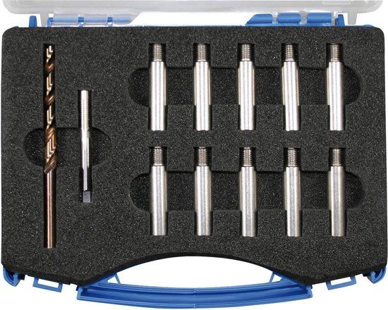 SW-Stahl 0 01477L reparatieset geleidebouten, inclusief 10 vervangende geleidebouten, reparatieset voor binnendraad M10 x 1,25