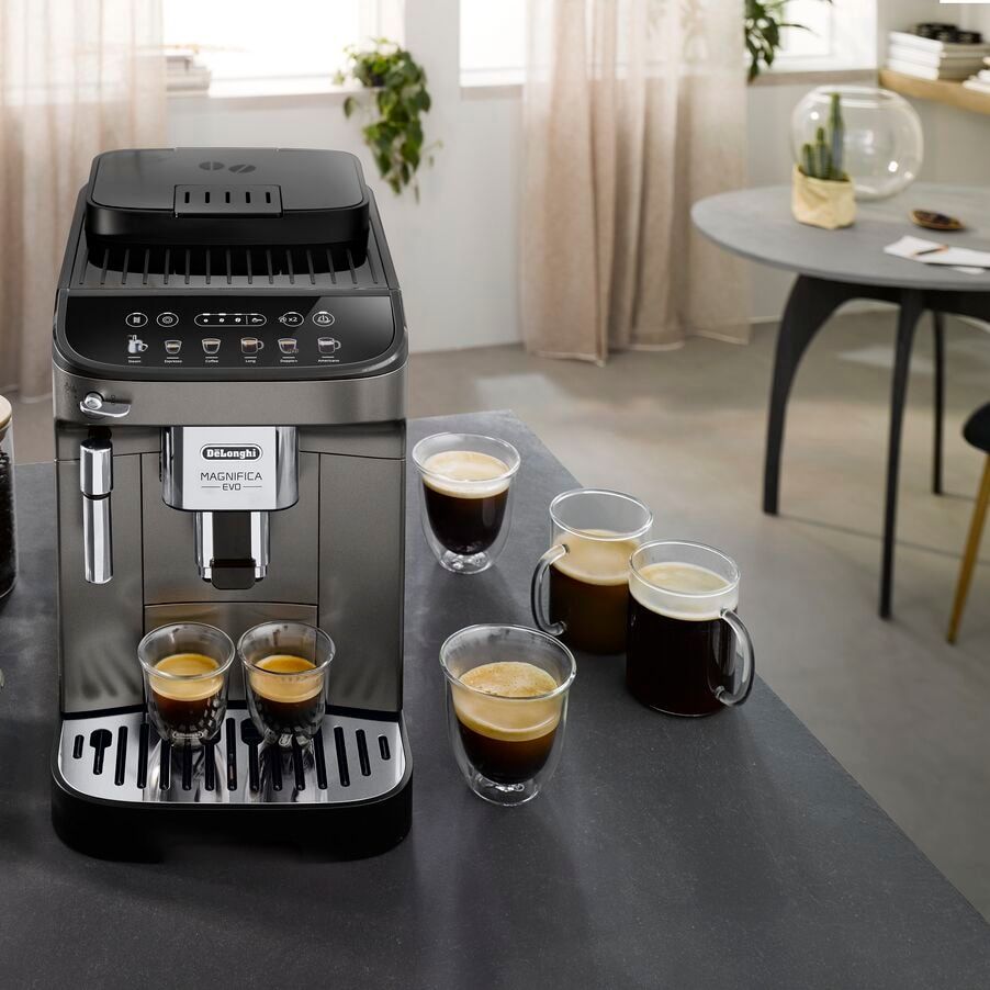 De'Longhi Magnifica Evo Volautomatische Espressomachine - Zwart