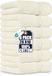 Utopia Towels Set van 6 hoogwaardige handdoeken van 40 cm x 71 cm, 100% ringgesponnen katoen, ultrazacht en zeer absorberend 600 g/m² handdoeken voor badkamer, fitnessruimte, douche, hotel en spa