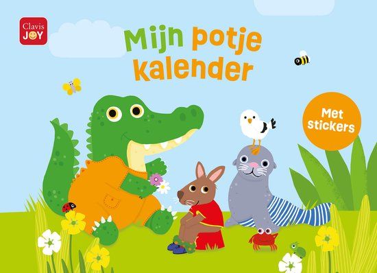 Stickerkalender Clavis Uitgeverij Stickerkalender Mijn potje