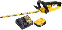 DeWalt DCMHT 563 P1 heggenschaar op accu 18 V 55 cm + 1x batterie 5,0 Ah + oplader
