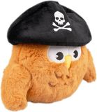 Duvoplus Chouette pirate en peluche pour chien 24x17x8cm Marron