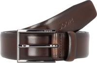 JOOP! Leren Riem Coll. Belt 3,5 CM Classic W110 D`Brown Donkerbruin